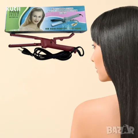 💥🔥НАМАЛЕНИЕ на ПОСЛЕДНИ БРОЙКИ ПРОФЕСИОНАЛНА ЙОННА ПРЕСА🔥 👉ПРОМО ЦЕНА :10,99 лв🔥, снимка 3 - Преси за коса - 50360779