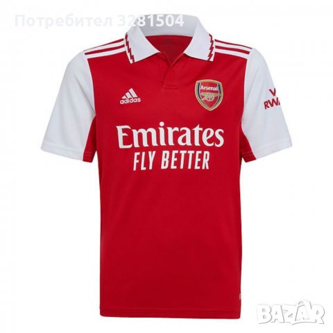 Футболна тениска Adidas Arsenal. S., снимка 4 - Спортни дрехи, екипи - 39663307