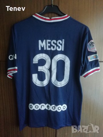 PSG Paris Saint-Germain Lionel Messi Jordan тениска фланелка ПСЖ Меси размер L екип , снимка 1 - Тениски - 41768004