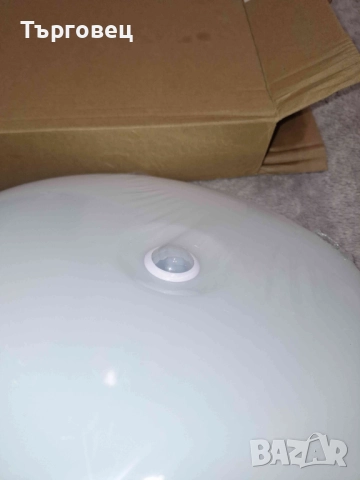  НОВ LED плафон с датик за движение и осветеност на 220 волта , снимка 5 - Лед осветление - 51530257