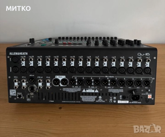 Allen&Heath Q16 Дигитален миксер,пулт,смесител , снимка 3 - Ресийвъри, усилватели, смесителни пултове - 51712219