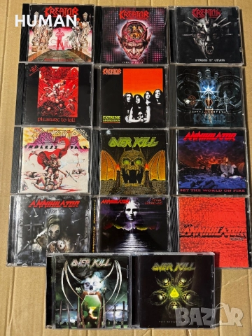 Kreator - Annihilator - Overkill 