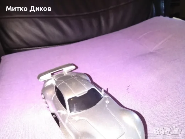 Mercedes-Benz AMG Vision Gran Turismo silver 1:32 Maisto колекционерска количка, снимка 7 - Колекции - 50257303