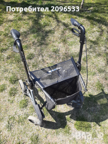 Висок клас алуминиев ролатор, снимка 3 - Ролатори - 36328538