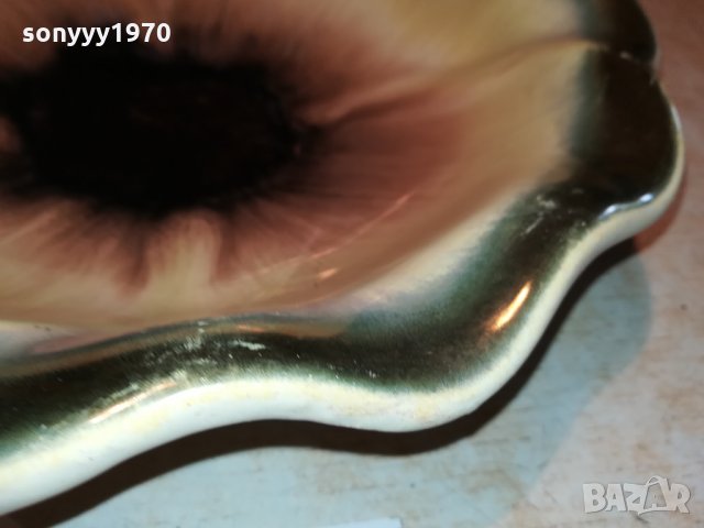 немска фруктиера-керамика с лого GERMANY 1409211131, снимка 2 - Антикварни и старинни предмети - 34128184