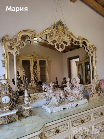 Италианска барокова трапезария 0125, снимка 8 - Маси - 40691895