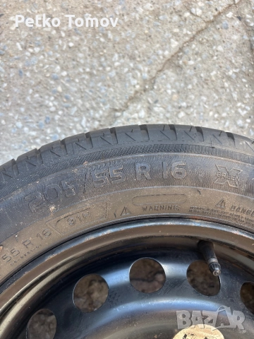 5х114.3х16 гумата 205х55, снимка 2 - Гуми и джанти - 51623414