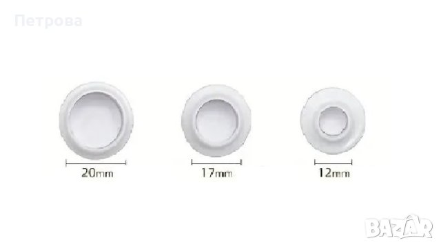 Кръгчета - комплект от 3 бр. резци с бутало с 3 различни размери, снимка 2 - Форми - 41421812