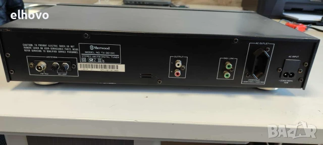 Стерео тунер Sherwood TX-3010C, снимка 5 - Ресийвъри, усилватели, смесителни пултове - 51175704