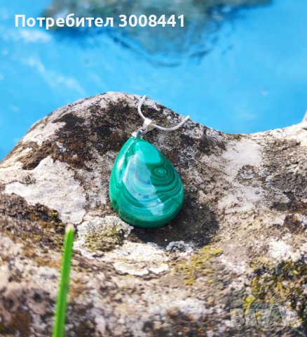 КОЛИЕ МАЛАХИТ