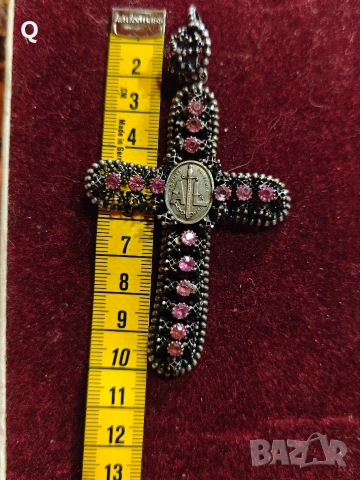 Стар сребърен кръст , снимка 4 - Други ценни предмети - 53307158