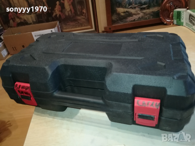 КУФАР С РЕЗАЧКА ЗА ДЪРВА С ЗАРЯДНО И 2БАТ 2503240716, снимка 3 - Градинска техника - 44930788