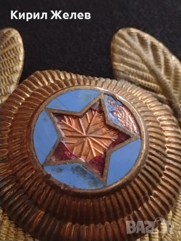 ВОЕННА КОКАРДА СТАРА РЯДКА ОТ СОЦА ЗА КОЛЕКЦИОНЕРИ 37872, снимка 5 - Други ценни предмети - 40491792