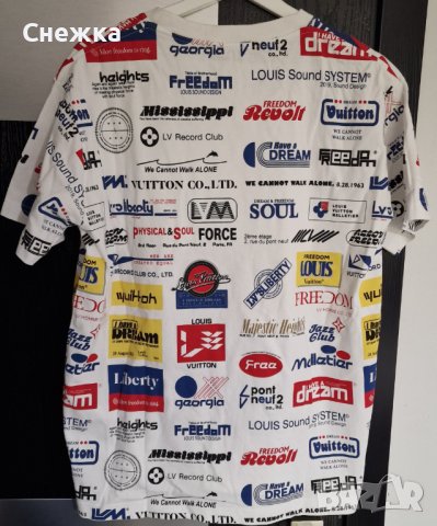 Оригинална тениска Louis Vuitton, снимка 4 - Тениски - 41422623