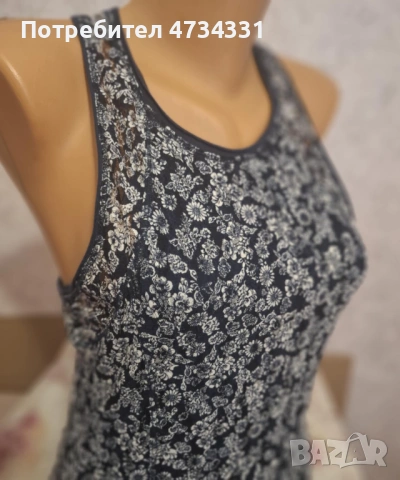 Abercrombie& Fitch Вталена Рокля, снимка 3 - Рокли - 53524369