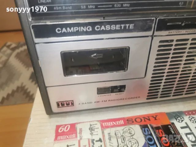 ITT CAMPING CASSETTE 109 2908261925L4, снимка 6 - Радиокасетофони, транзистори - 55867580