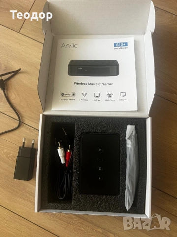 Стриймър Arylic s10+DAC TOPPING E30 II + Линейно захранване, снимка 13 - Други - 53586248