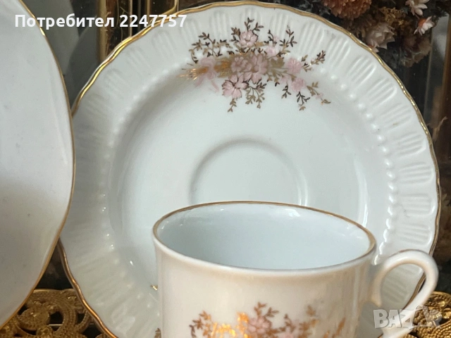 Комплект порцелан за чай и кафе, снимка 4 - Чаши - 53022250