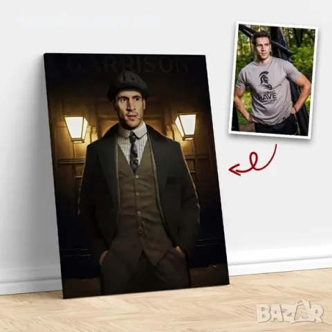 Дигитално рисуван ренесансов кралски портрет по снимка, снимка 3 - Картини - 47536585