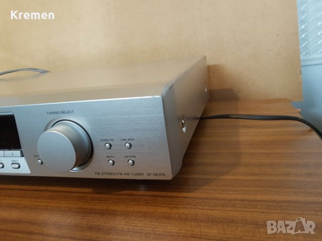 Тунер SONY model ST-SE 370, снимка 5 - Ресийвъри, усилватели, смесителни пултове - 34281819