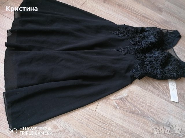 Черна официална рокля , снимка 1 - Рокли - 41901261