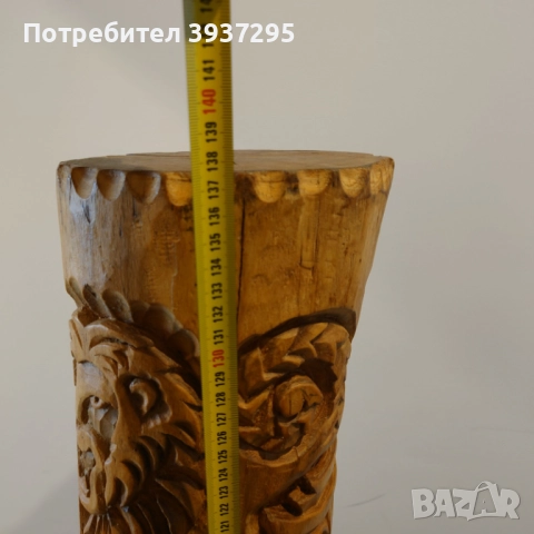 Дърворезба Тотем, снимка 2 - Декорация за дома - 52834192