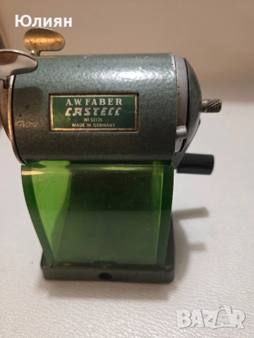 Острилка Faber Castell 52/25, снимка 8 - Антикварни и старинни предмети - 50173596