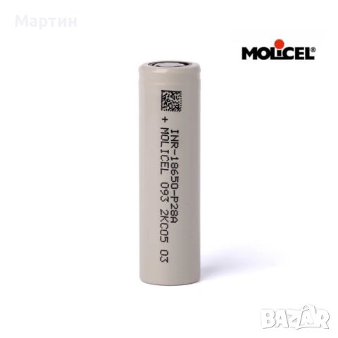 Батерия Molicel P28A 18650 2800mah 35А - НОВИ, снимка 1 - Друга електроника - 44451916