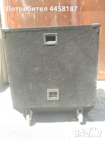 Бас каса 18 инча Eminence Kappa (500W RMS / 8Ω) – Made in USA, с колела, снимка 2 - Тонколони - 55823270