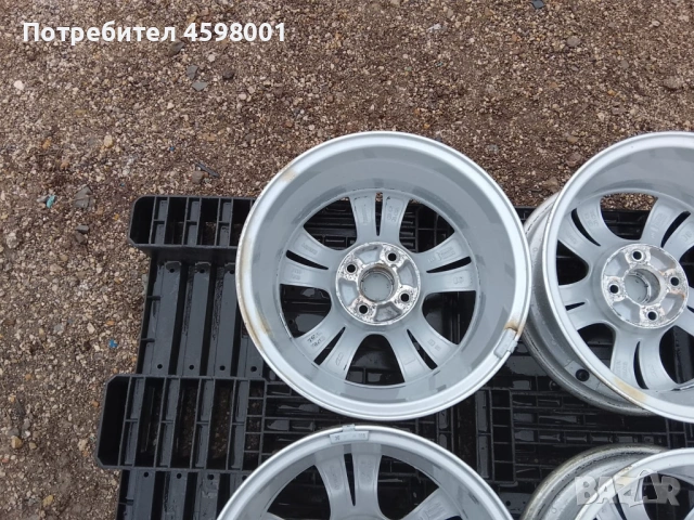 4бр.Оригинални алуминиеви джанти 15цола 4x100 за Opel Corsa D,E,Chevrolet Aveo, снимка 13 - Гуми и джанти - 53030146