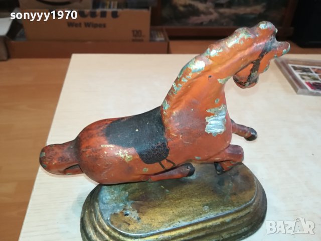 СТАРО ФРЕНСКО КОНЧЕ-МЕТАЛ АНТИК 2510231054, снимка 10 - Антикварни и старинни предмети - 42712991