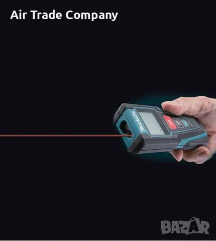 Лазерна ролетка Makita LD030P, три режима, до 30 метра, НОВА, снимка 6 - Измервателни инструменти - 49994713