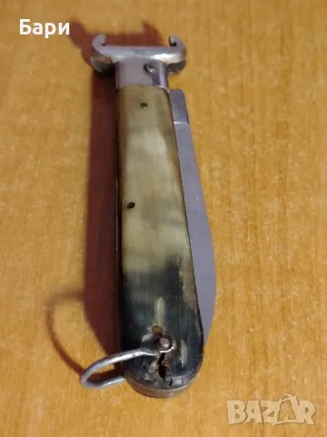Стар ловен сгъваем нож,ножка DABO/INOX, снимка 8 - Колекции - 50180884