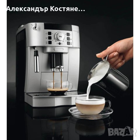 Кафеавтомат Delonghi ECAM 22.110SB Автоматичнo капучино, снимка 2 - Кафемашини - 41405589