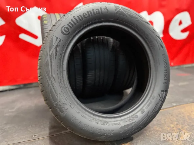 205 55 16, Летни гуми, Continental EcoContact6, 4 броя, снимка 5 - Гуми и джанти - 49698206