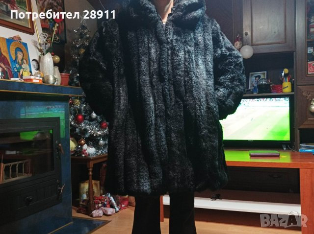 Палто от еко кожа