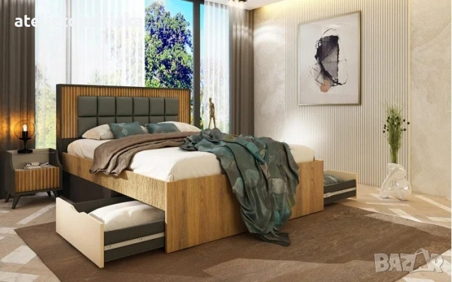 Спален комплект Кинг, снимка 3 - Спални и легла - 53682014