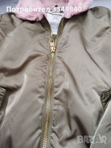 Бомбър яке Hm 134размер, снимка 3 - Детски якета и елеци - 41950491