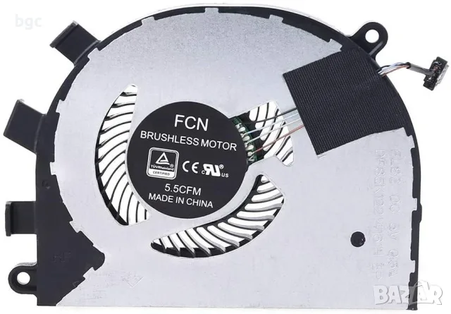НОВ Вентилатор за лаптоп Dell Inspiron 5584 15-5584 Latitude 3400 3500 CPU Cooling Fan 0T6RHW T6RHW