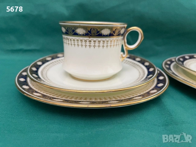 Порцеланов троен сет Cauldon, снимка 2 - Антикварни и старинни предмети - 53487991