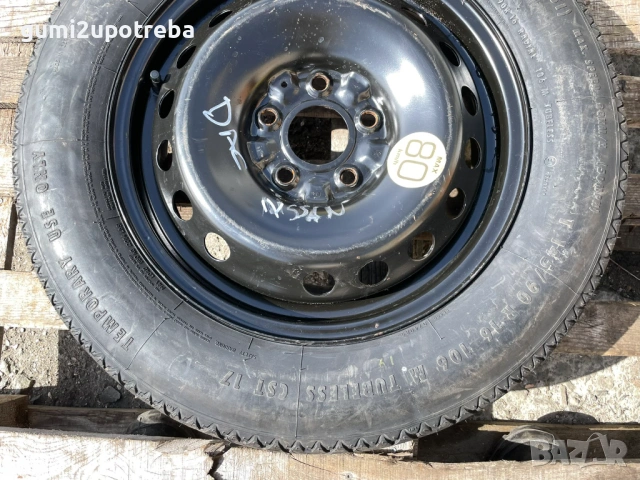 16 резервна джанта Патерица 5х114,3 Nissan Qashqai J10 Dacia Duster 145/90, снимка 3 - Гуми и джанти - 53686892