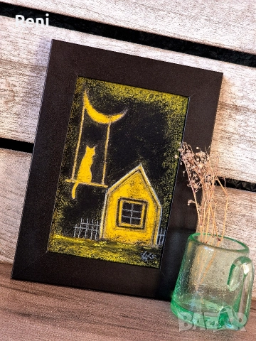 Нощ, малка картина въглен