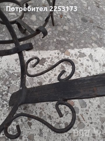 Метална стойка за сач.Ковани сачове, снимка 4 - Декорация за дома - 35949561