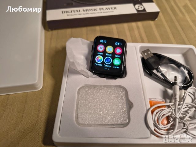 Преносим MP3 MP4 плейър, Bestplaza®, Bluetooth 5.4, С 1.96-инчов IPS сензорен екран, снимка 3 - MP3 и MP4 плеъри - 52049697