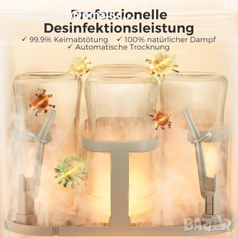 Momcozy KleanPal Pro машина/миална за почистване на бебешки шишета., снимка 5 - Други - 53651519