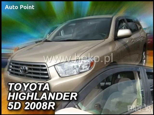 Ветробрани за TOYOTA HIGHLANDER ( USA) (2007+) 2бр. предни Неко
