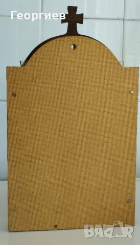 Дървена бъклица от 1910 г.Руска лъжици кутия.Дървен домашен иконостас., снимка 10 - Антикварни и старинни предмети - 49421945