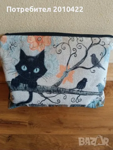 Нова козметична чантичка, размери 22/14/4 см, снимка 2 - Декорация за дома - 47820606
