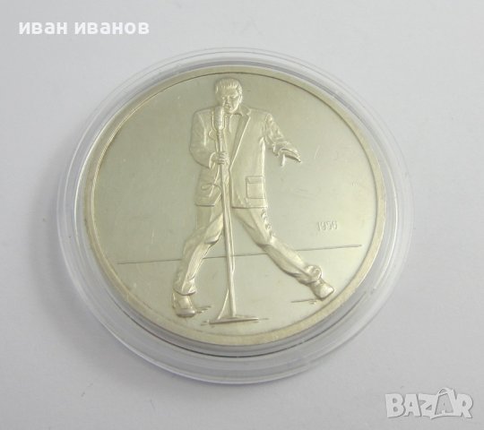 Елвис Пресли-Кралят на рокендрола-Монета-Колекция, снимка 3 - Нумизматика и бонистика - 41530294