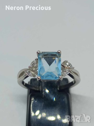 Сребърен пръстен, снимка 2 - Пръстени - 42671882